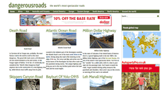 Desktop Screenshot of dangerousroads.org